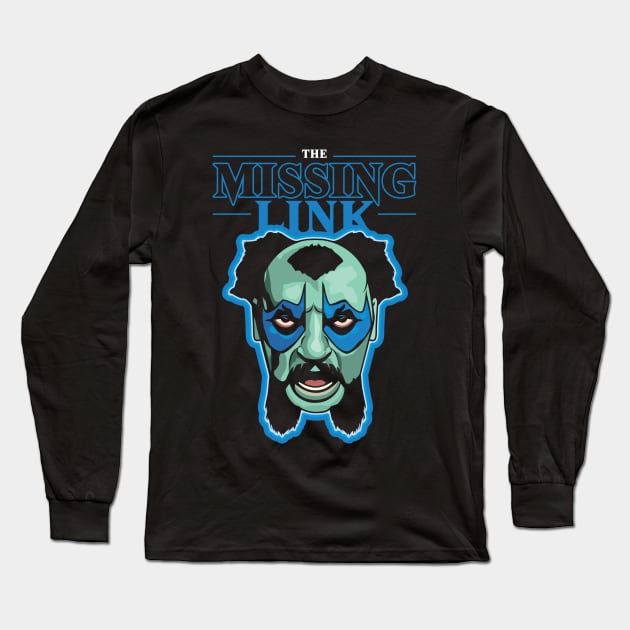 Missing Link Tribute Long Sleeve T-Shirt by Gimmickbydesign